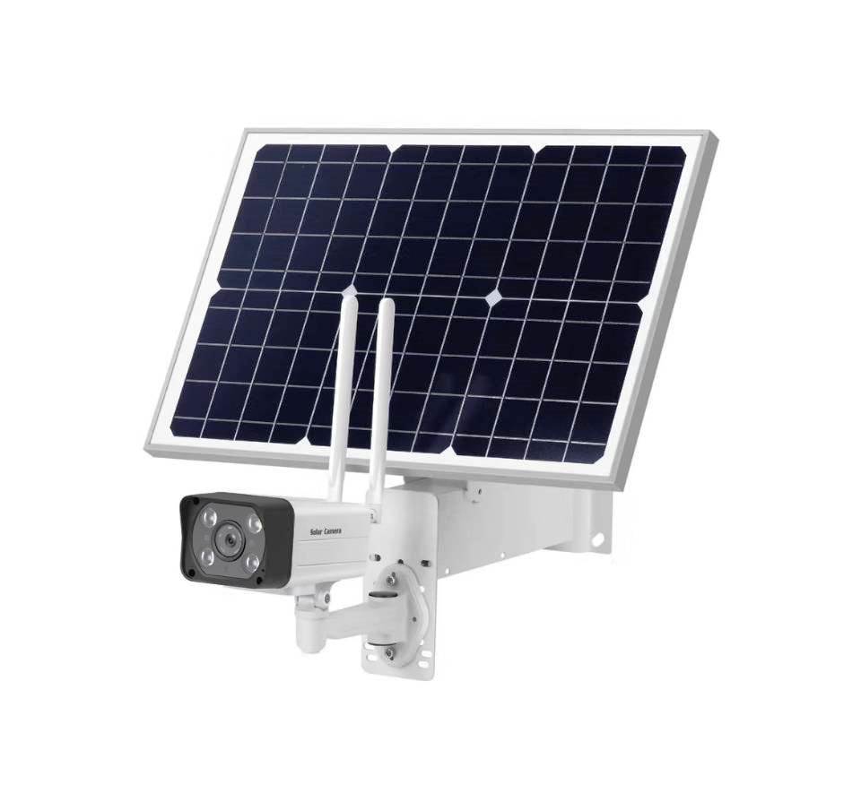 Solar powered security camera